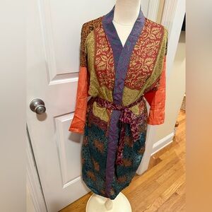 Multicolor Women's Kimono Jacket